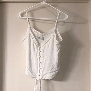 Hollister white top